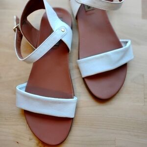 Steve Madden Size 6 Daelyn Faux Leather Sandals